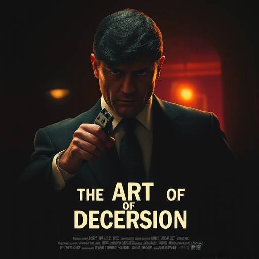 Poster of 'The Art of Deception', a fast-paced crime thriller